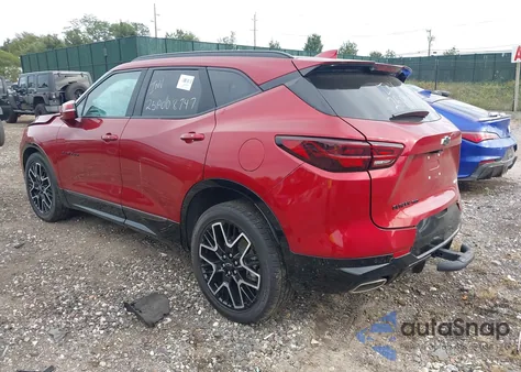 2023 Chevrolet Blazer Awd Rs from USA, damaged, VIN 3GNKBKRS8PS223707